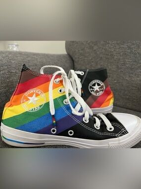 Special Edition 2020 Converse High Top Sneakers Equality Diversity